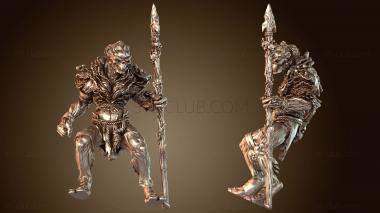 3D модель Копье чумных воинов (STL)