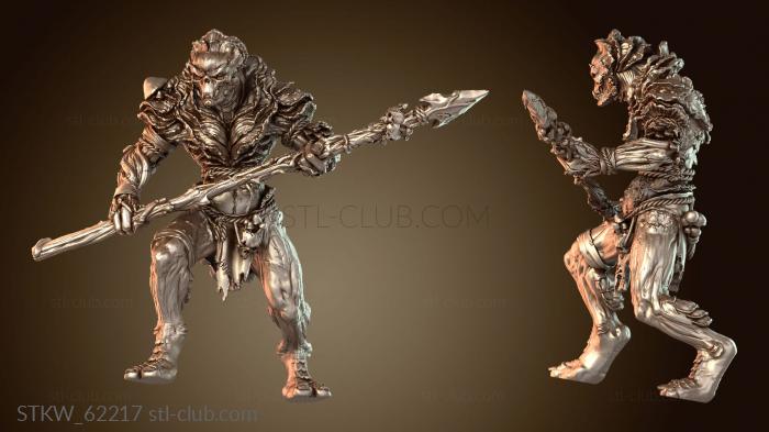 Military Закаленное копье чумных воинов