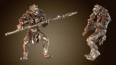 3D модель Наступление копий чумных воинов (STL)