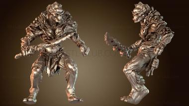 3D модель Меч Чумных Воинов Аркан (STL)