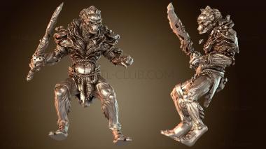 3D модель Смертоносный меч чумных воинов (STL)