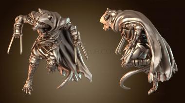 3D модель Чума Крысооборотни Убийцы Убийцы (STL)