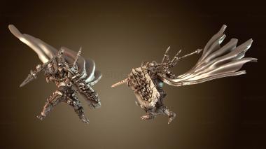 3D модель Рыцарь-всадник планеты Грумлак (STL)