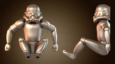 3D модель Клон штурмовика Porta Celular (STL)