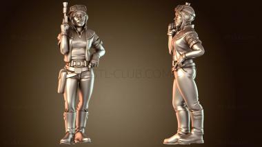 3D модель Поза сфокусирована (STL)