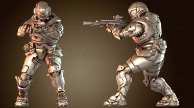 3D модель Поза динамическая (STL)