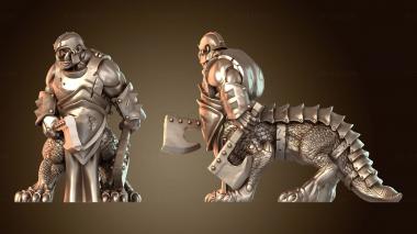 3D модель Поза Решительная (STL)