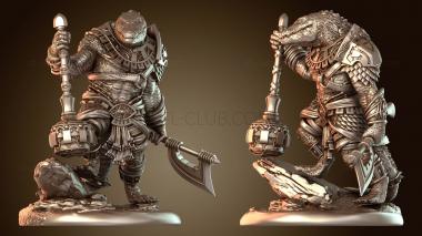 3D модель Поза Axe Keen (STL)