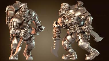 3D модель Поза свирепая (STL)