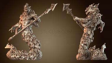 3D модель Поза охрана (STL)