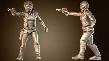 3D модель Поза притаившейся (STL)