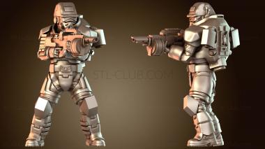 3D модель Боевая винтовка Power Armor (STL)