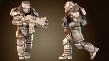 3D модель Болтер силовой брони (STL)