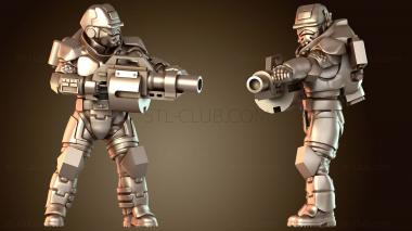 3D модель Силовая броня Gren Launcher (STL)