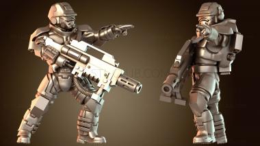 3D модель Силовая броня Мельта (STL)