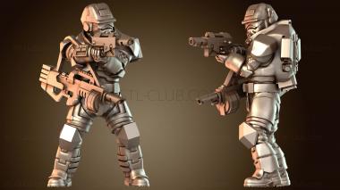 3D модель Пистолет силовой брони (STL)