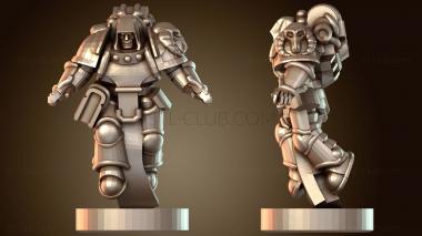 3D модель Силовая броня Библиотекарь Ховер (STL)