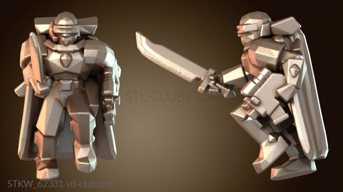 Military Силовая броня, нож разведчика, плащ