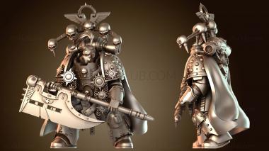 3D модель Претор с силовым топором (STL)