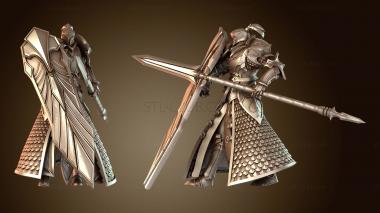 3D модель Ветеран преторианской гвардии (STL)