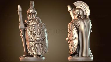 3D модель Преаторианская гвардия в доспехах (STL)