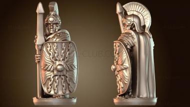 3D модель Преторианская гвардия под защитой (STL)