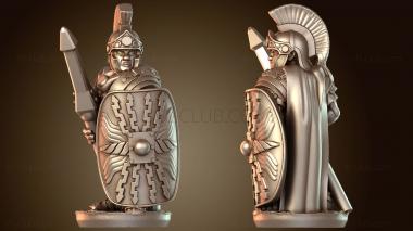 3D модель Преторианская гвардия, изношенная в боях (STL)