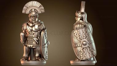 3D модель Центурион преторианской гвардии (STL)