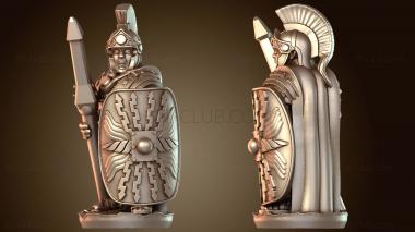 3D модель Преторианская гвардия Решительная (STL)