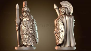 3D модель Преторианская гвардия кричит герой (STL)