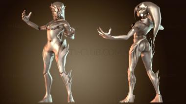 3D модель Жрица Квик (STL)