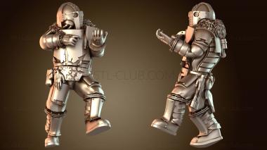 3D модель Ветеран-прима-десантник (STL)