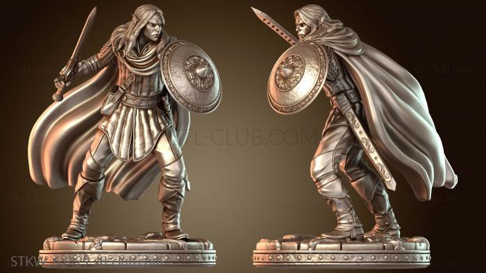 Military Первобытный эльф-герой Атоса