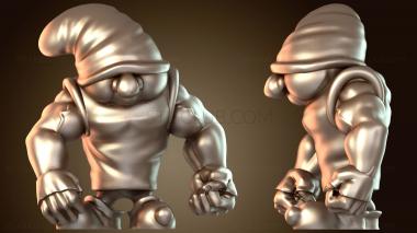 3D модель Принцессы рассердились, гном разгневался (STL)