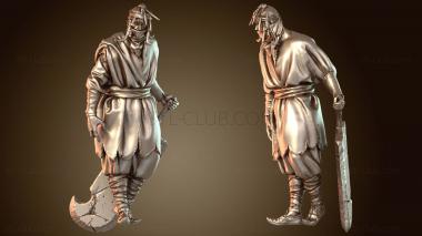 3D модель Тюремный бандит-потрошитель-дикарь (STL)