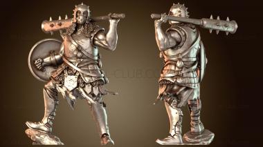 3D модель Тюремный бандит-охранник (STL)