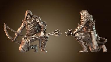 3D модель Тюремный бандит-разведчик, ночной охотник (STL)