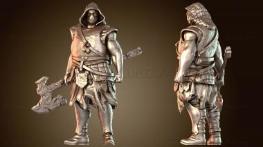 3D модель Тюремный бандит-драчун, цепкий (STL)