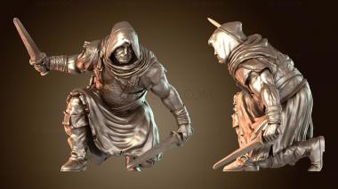 3D модель Тюремный головорез, жестокий нападающий (STL)