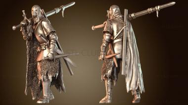 3D модель Тюремный бродяга-рыцарь (STL)