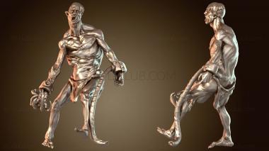 3D модель Тюремный негодяй сбежал из тюрьмы (STL)