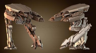 3D модель ПРОИЗВОДСТВЕННЫЙ БОЕВОЙ МЕХ А (STL)