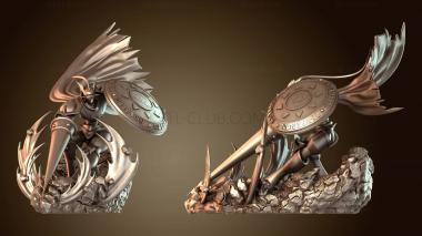 3D модель Фигурки проекта «Щит Галантмона» (STL)