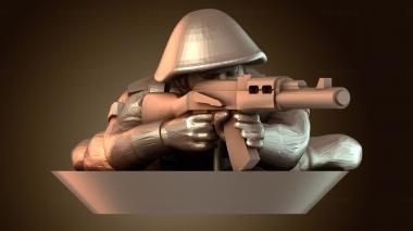 3D модель Стрельба лежа (STL)