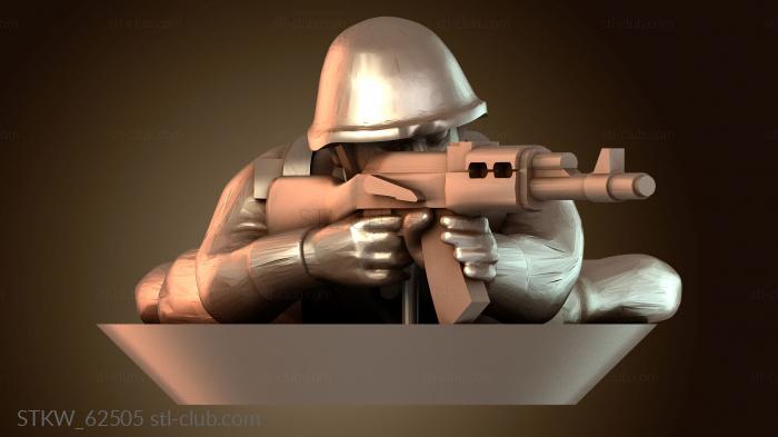 Стрельба лежа подавлена