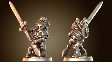 3D модель Защитники, связанные клятвой (STL)