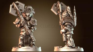 3D модель Защитники Стойкие (STL)