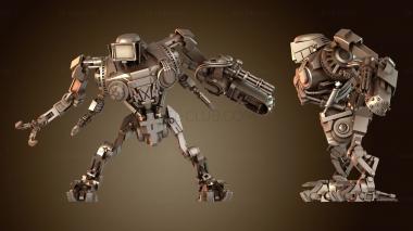 3D модель Серия «Прото Боевые Дроиды» (STL)