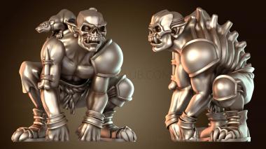 3D модель Злобный тыквенный упырь (STL)