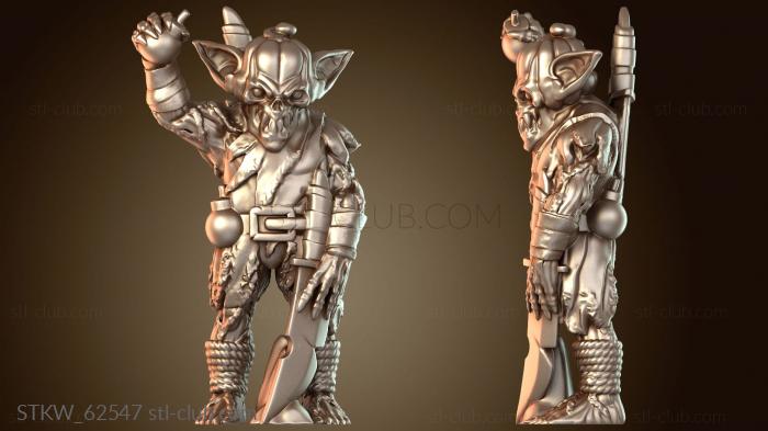 Military Озорной тыквенный гоблин